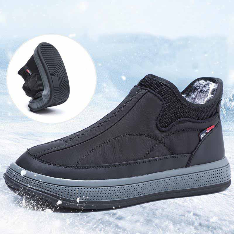 Laden Sie das Bild in Galerie -Viewer, Titantread SnowGuard: Ultralight Waterproof Winter Dad Shoes for Comfortable Cold-Weather Walks - Fancysouls
