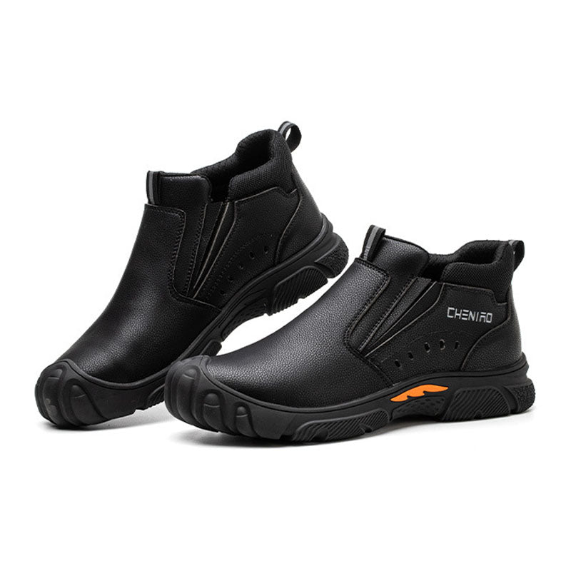 Laden Sie das Bild in Galerie -Viewer, TitanTread SafeWalk - Slip-Resistant Safety Footwear - Fancysouls
