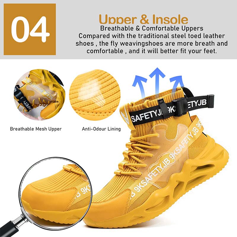 Laden Sie das Bild in Galerie -Viewer, TitanTread  - SteelWarrior Steel Toe Work Shoes For Gym Workout, Outdoor Running &amp; Walking; Cycling, Hiking &amp; Working - Fancysouls
